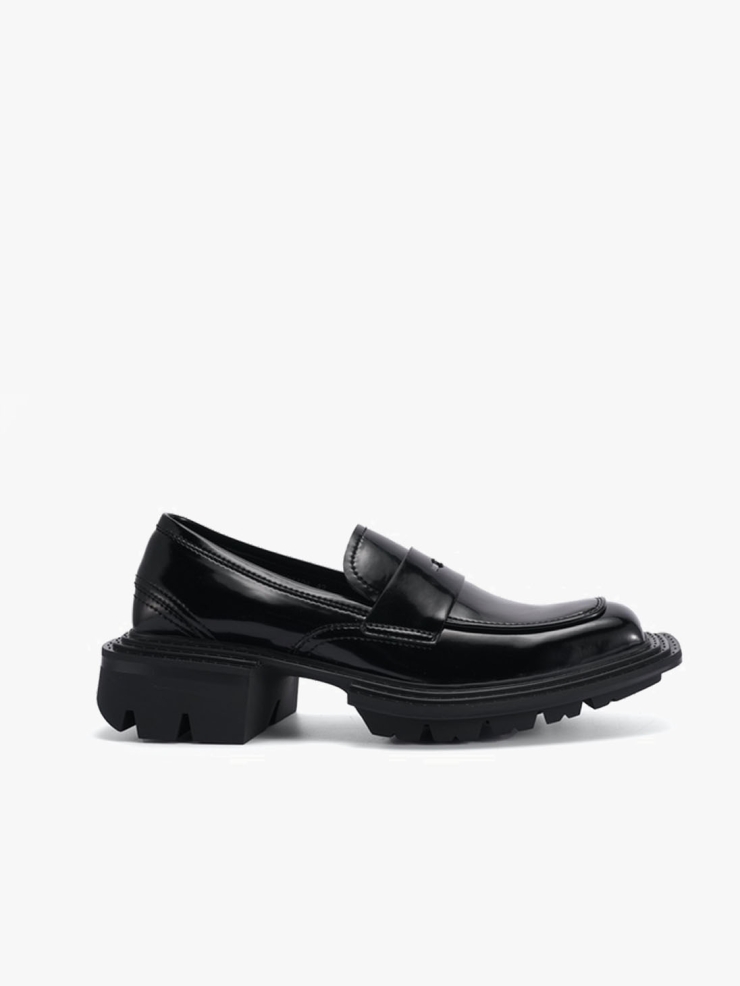 UNTITLAB Reel Derbies Slip on Black