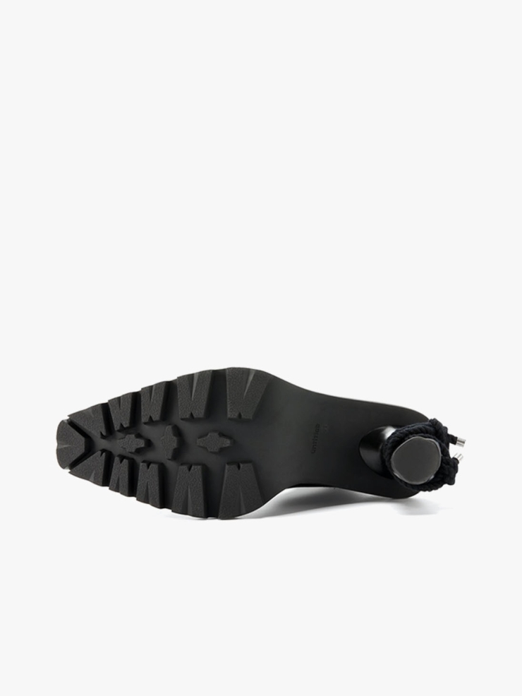 UNTITLAB Untitled09 High Heels Socks Black