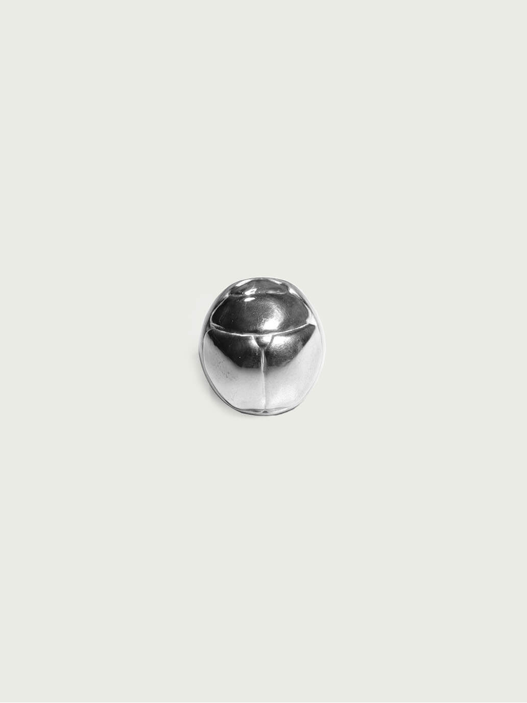 Silver mimesis ring
