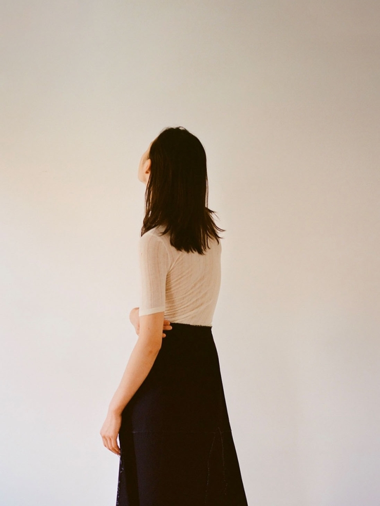 RUOHAN White Short Top