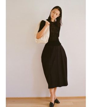 RUOHAN Black Short Top