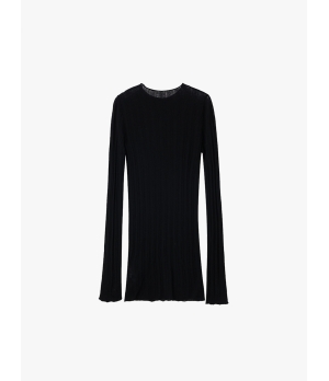 RUOHAN Black Long Sleeve Top