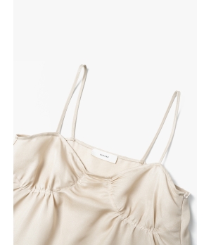 RUOHAN White Smocked Dress